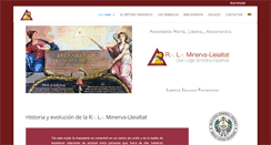 Desktop Screenshot of minerva-lleialtat.org