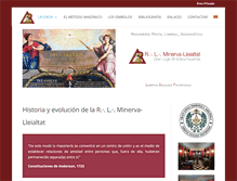 Tablet Screenshot of minerva-lleialtat.org